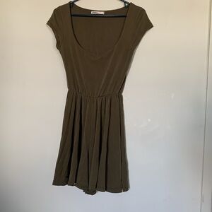 Olive green romper